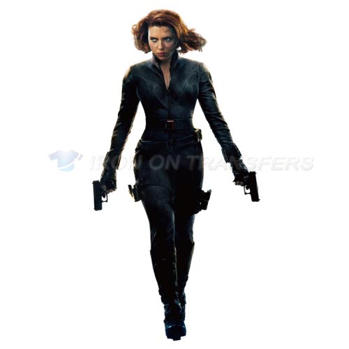 Black Widow Iron-on Stickers (Heat Transfers)NO.464